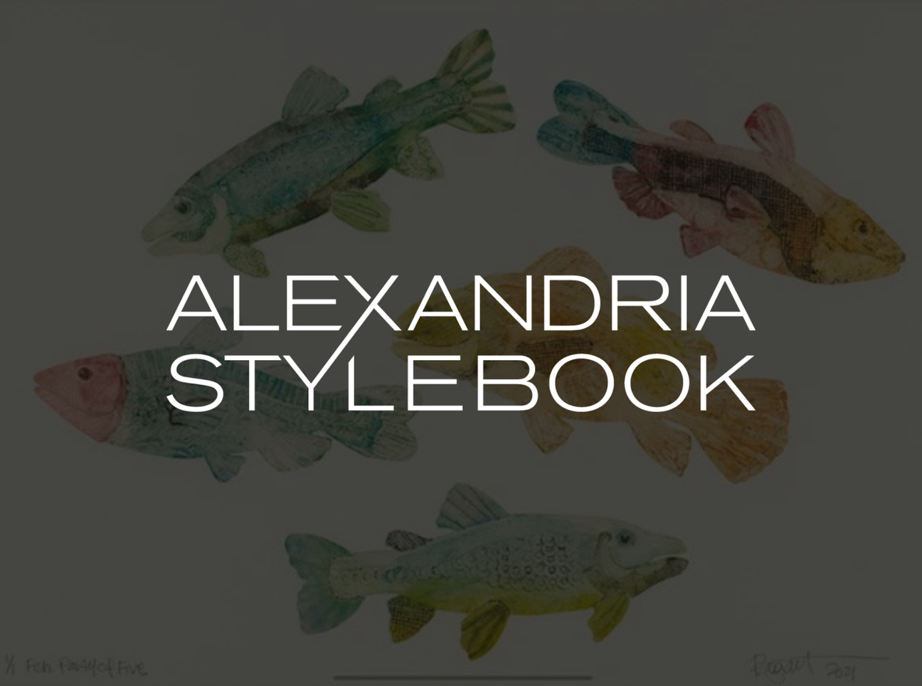 Alexandria Stylebook