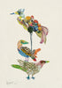 Bird Totem 3 "Larry, Curly, & Moe" Archival Print