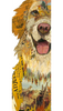 Birdy Golden Retriever Archival Print