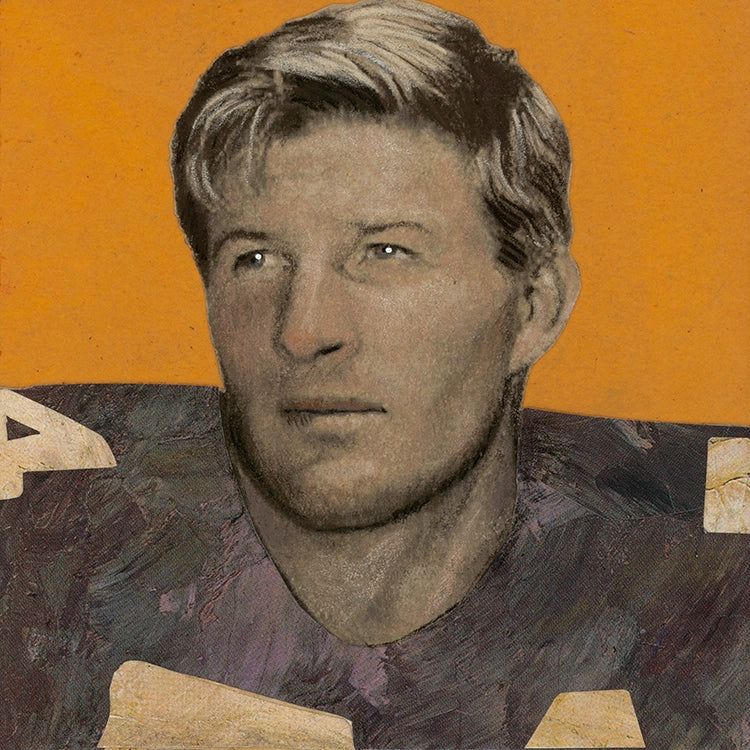 Acrylic Framed Bob Lilly (Mr. Cowboy)