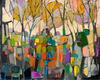 Clapping Trees Archival Print