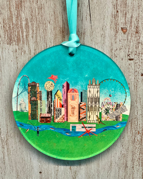 Ornament Dallas Skyline