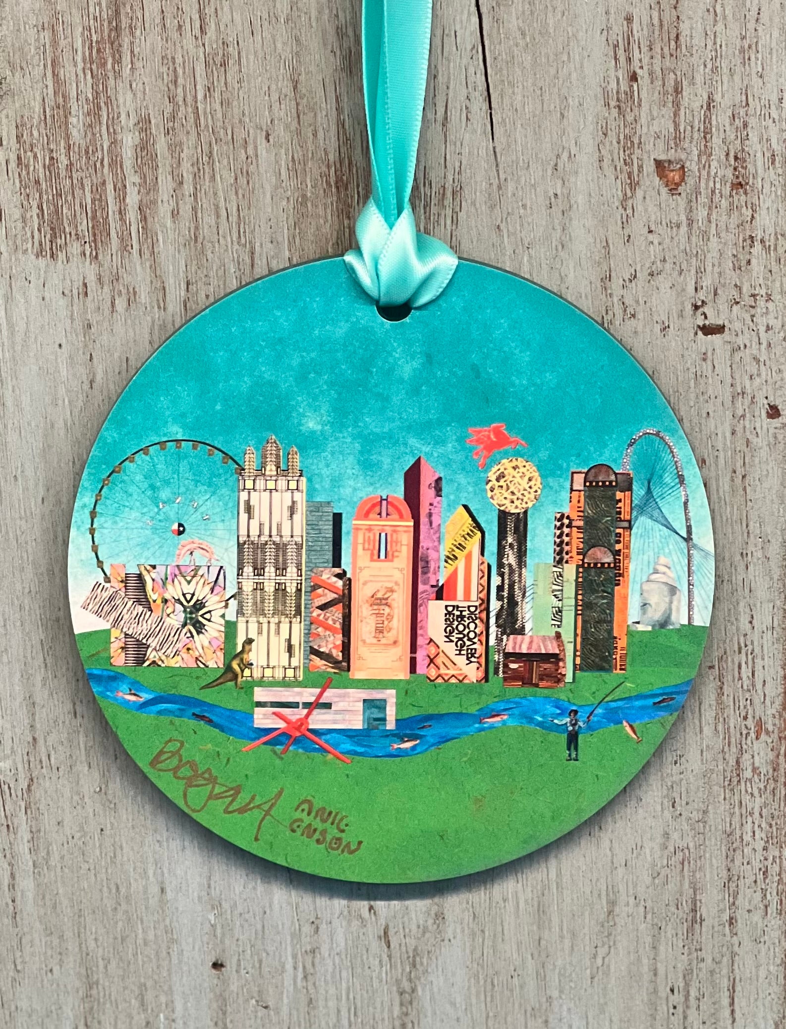 Ornament Dallas Skyline