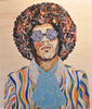 Jimi 2 Archival Print on Wood