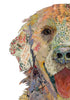 Golden Retriever Jonah (inspired by the biblical prophet Jonah) Archival Print