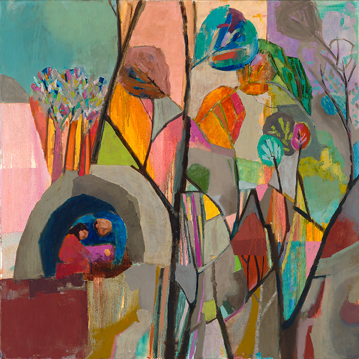 Acrylic Framed Let the Earth Receive Her King