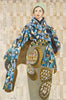 Lady in a Butterfly Cape Archival Print