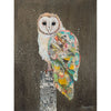 Acrylic Framed Barn Owl Snowy Night 2 Print