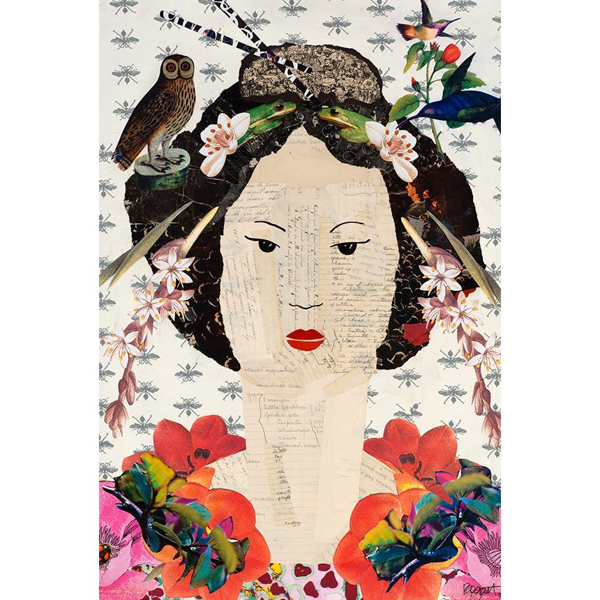 Acrylic Framed Geisha Persephone Print