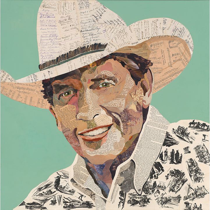 Acrylic Framed George Strait Print
