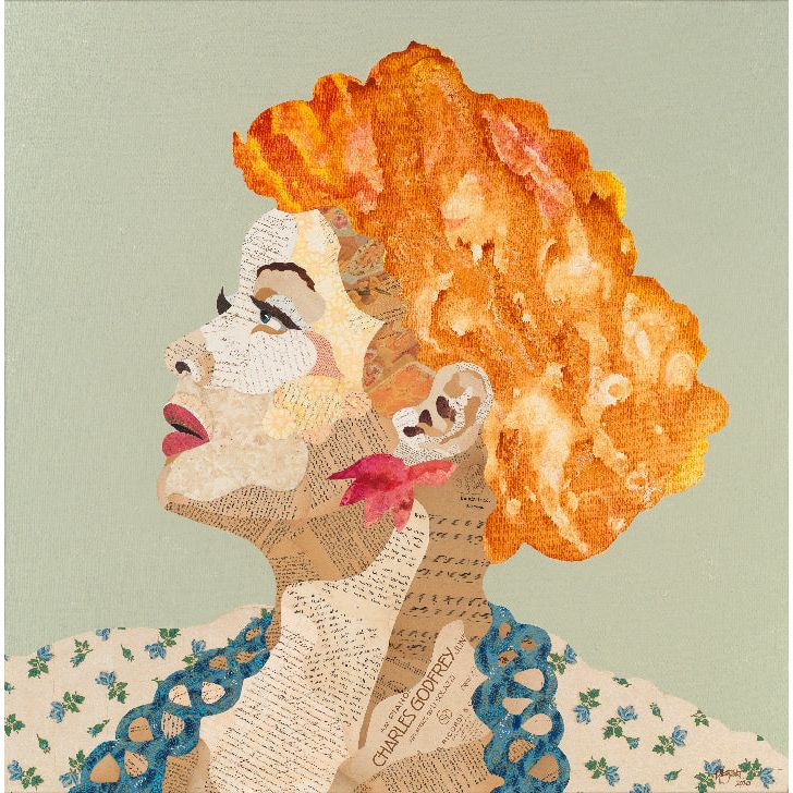 Acrylic Framed Lucy Print