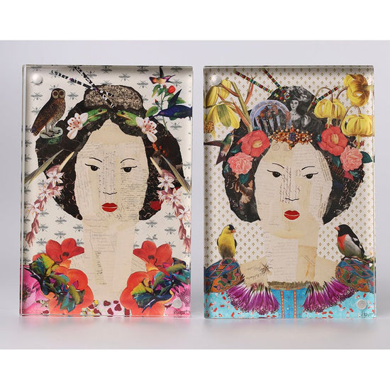 Load image into Gallery viewer, Acrylic Framed Geisha Persephone Print
