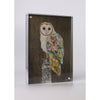Acrylic Framed Barn Owl Snowy Night 2 Print