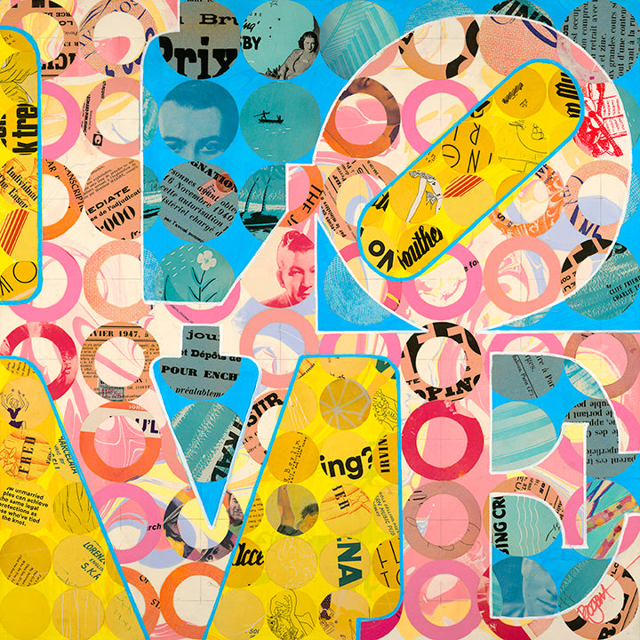 Acrylic Framed LEMONADE LOVE Print