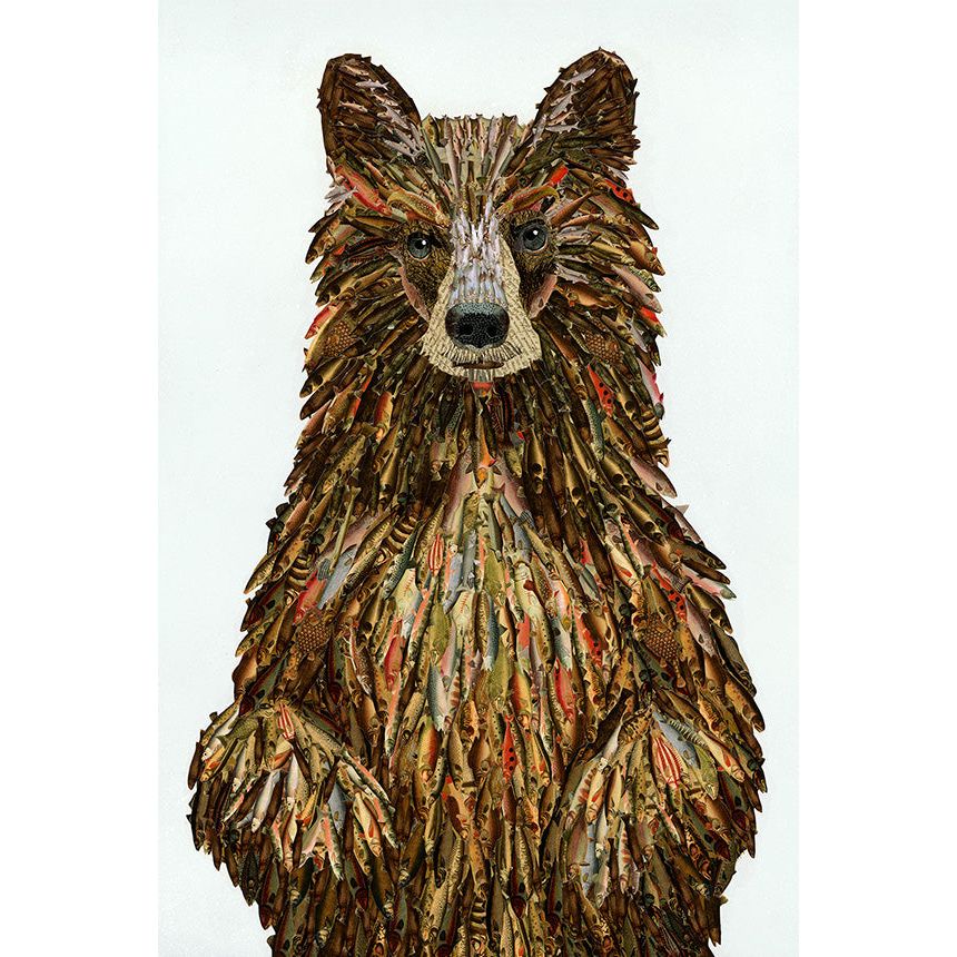 Acrylic Framed Winslow Bear Print