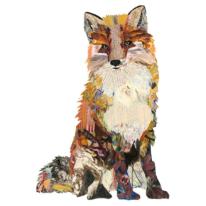 Acrylic Framed Fox 2 Print